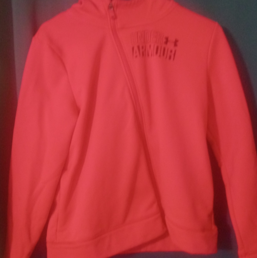 Hot pink hoodie